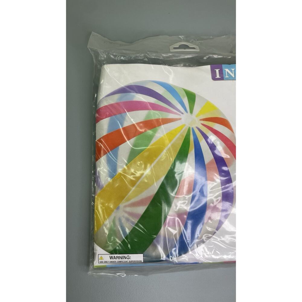 NEW Intex Jumbo 42" Beach Pool Ball Sealed Original Packaging 2016 Gradution - Picture 7 of 7